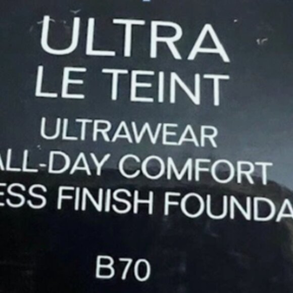 CHANEL ULTRA LE TEINT Ultrawear All Day Comfort Flawless Finish Foundation B70 - Picture 5 of 6